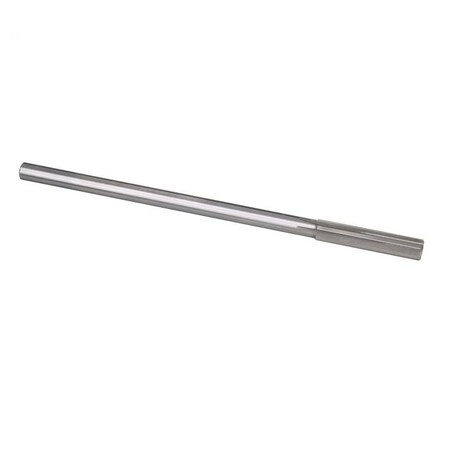 Qualtech Chucking Reamer, Series DWRRCO, 716 Diameter, 7 Overall Length, Round Shank, Straight Flute, 13 DWRRCO7/16